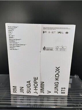 BTS Album Set Rooted In Korea  CD-R Envelope & Photo Card